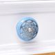Turquoise Strewn Flat Knob